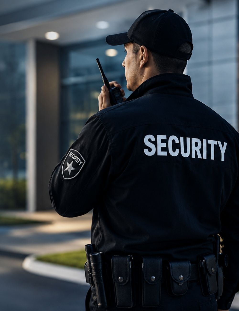 NOR-CAL Security professional guard on duty in California